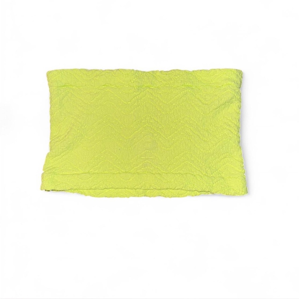 Intimately, free people nwot Neon Yellow Textured Tube Top